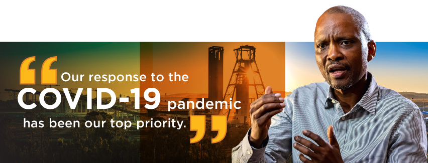 Our response to the COVID-19 pandemic has been our top priority [banner]