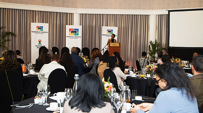 Women in Mining 2023 breakfast [photo]