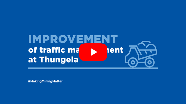 IMPROVEMENT of traffic management at Thungela [video]